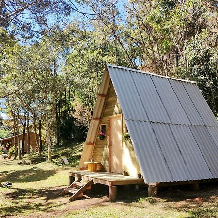 Villa Sitio Flor Da Montanha São Bento do Sapucaí Esterno foto